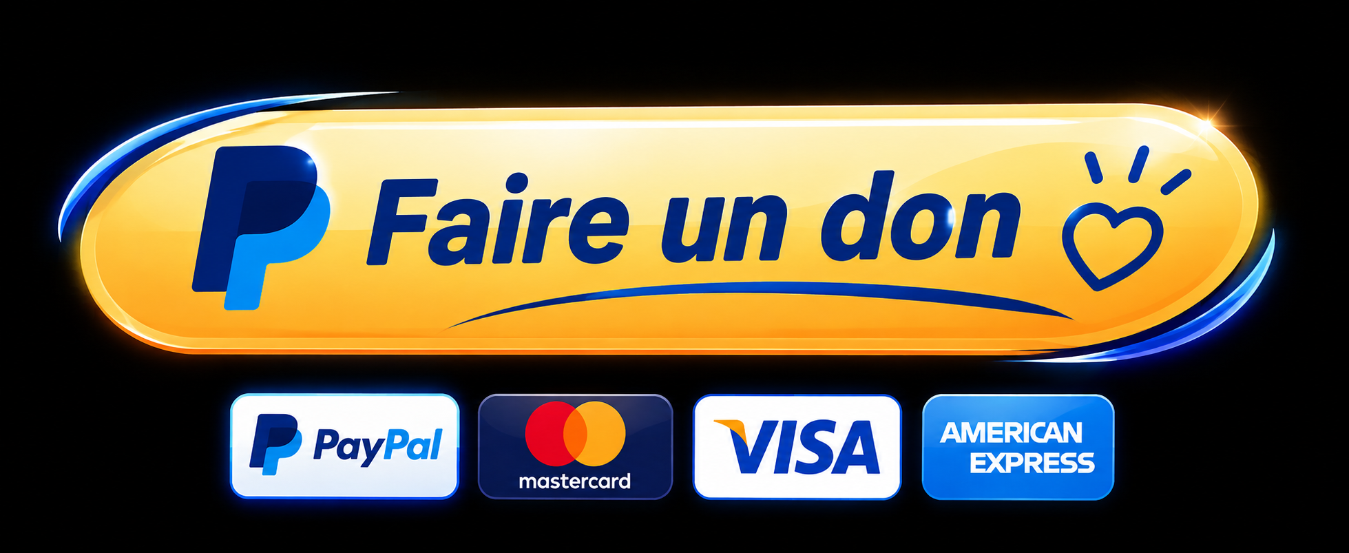 Bouton Faites un don avec PayPal